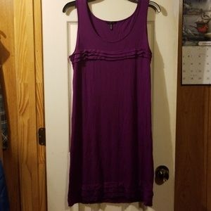 Plum colored dress